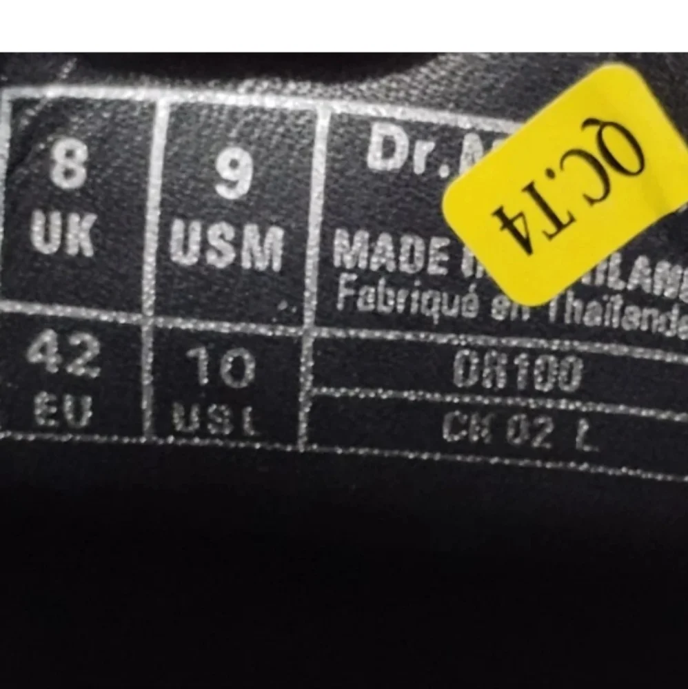 Dr Martens Vidal Unisex Shoes ~ Women's Size 10 ~ Men's Size 9 ~ UK 8